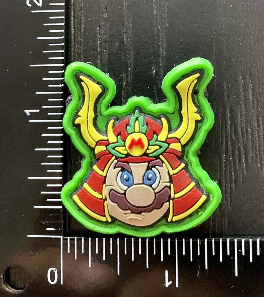 Mario Samurai pvc rubber morale ranger eye patch Edc