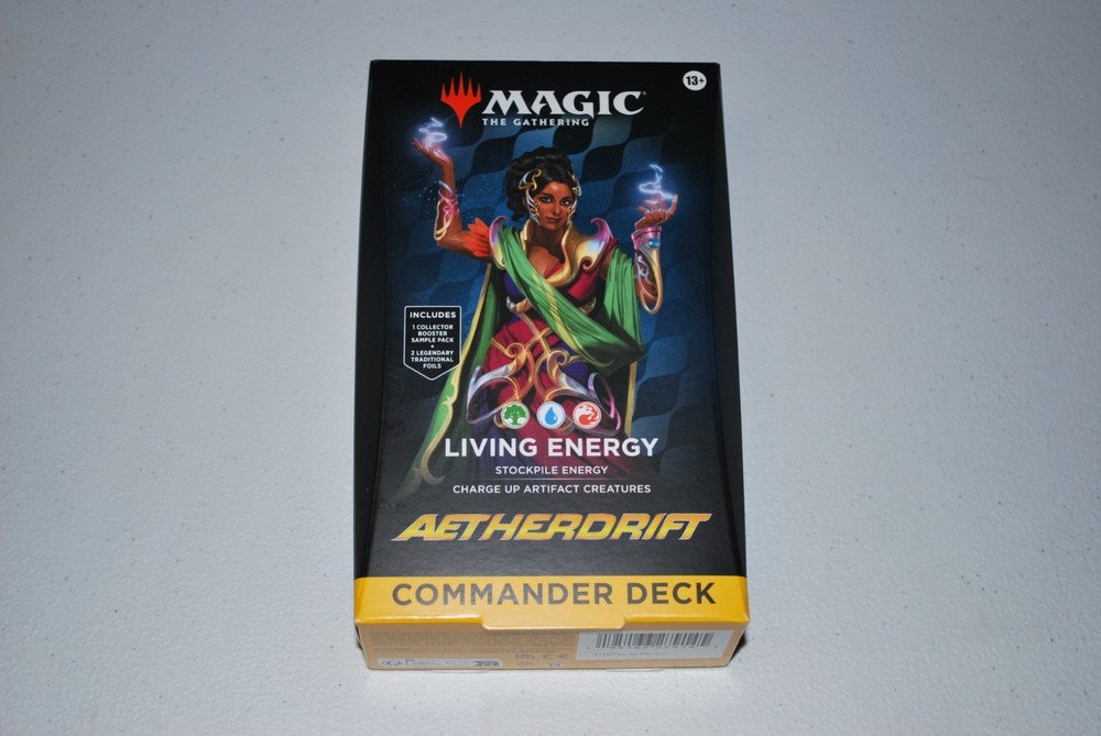 Magic The Gathering Commander Deck - Aetherdrift - Living Energy