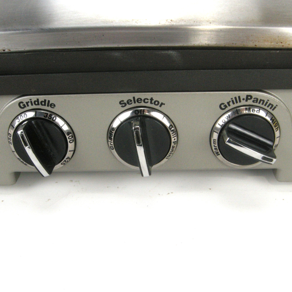 Cuisinart Griddler GR-4N Contact Grill Griddle Panini Press EUC
