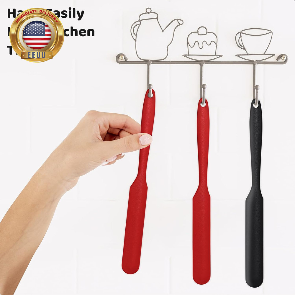 Silicone Jar Scraper with Long Handle, Jam Spreader for Peanut Butter, Kitchen S