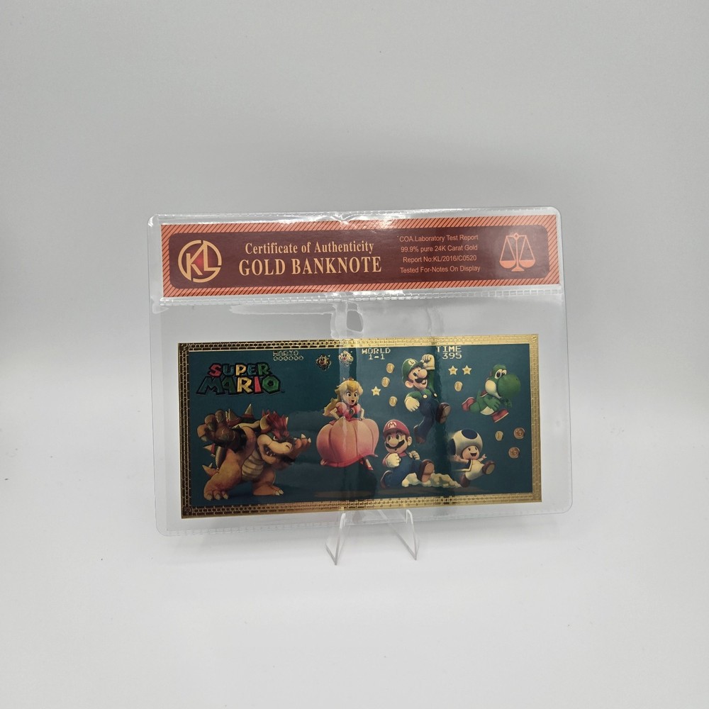 Super Mario Bros. Novelty Banknote Bill
