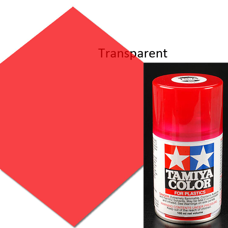 Tamiya TS-74 Clear Red Lacquer Spray Paint 3 oz