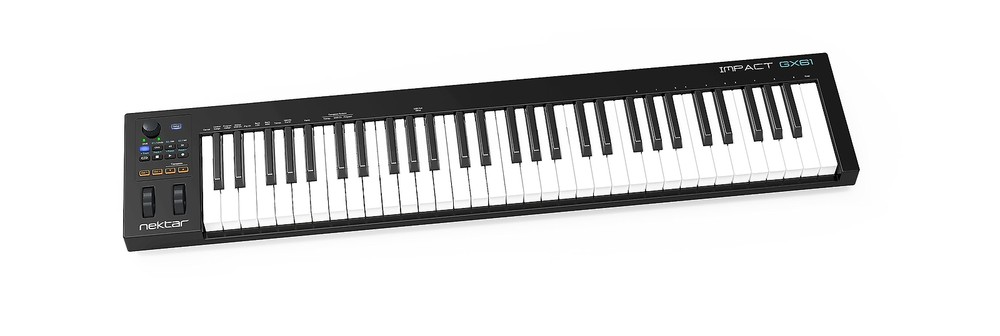 Nektar, 61-Key MIDI Controller, 61 Keys (GX61) Black Keyboard