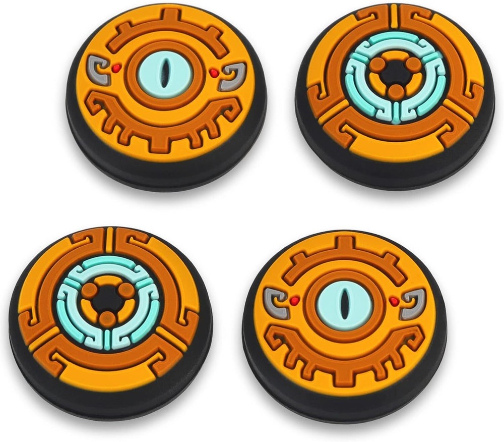 4PCS Silicone Thumb Grip Caps for Nintendo Switch/Lite/OLED
