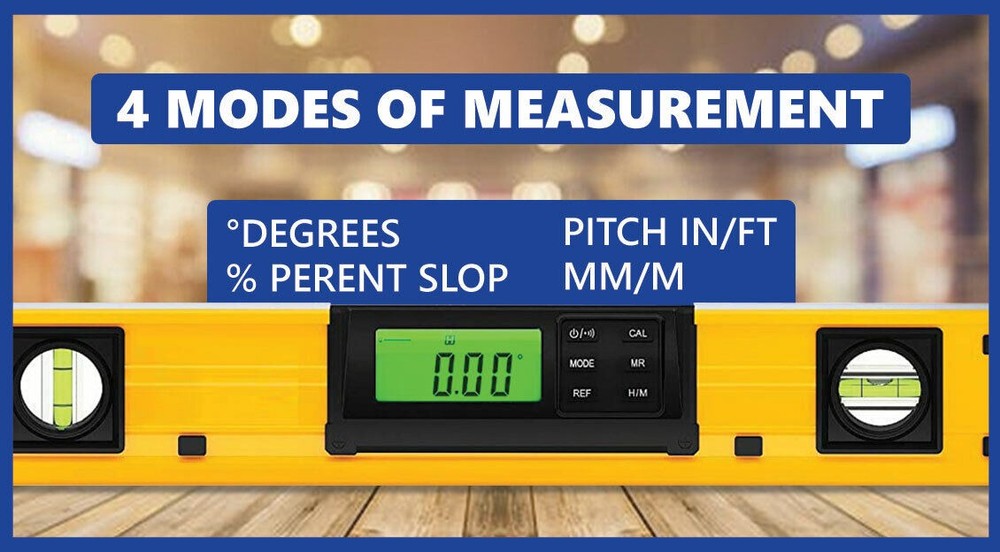 24 Inch Electronic Digital Angle Finder Level Protractor