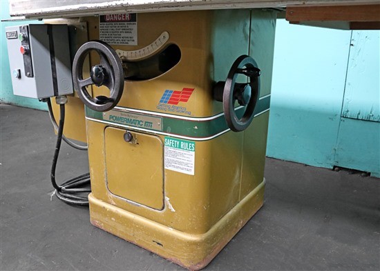 Powermatic 10" Tilting Arbor Table Saw, Model 66