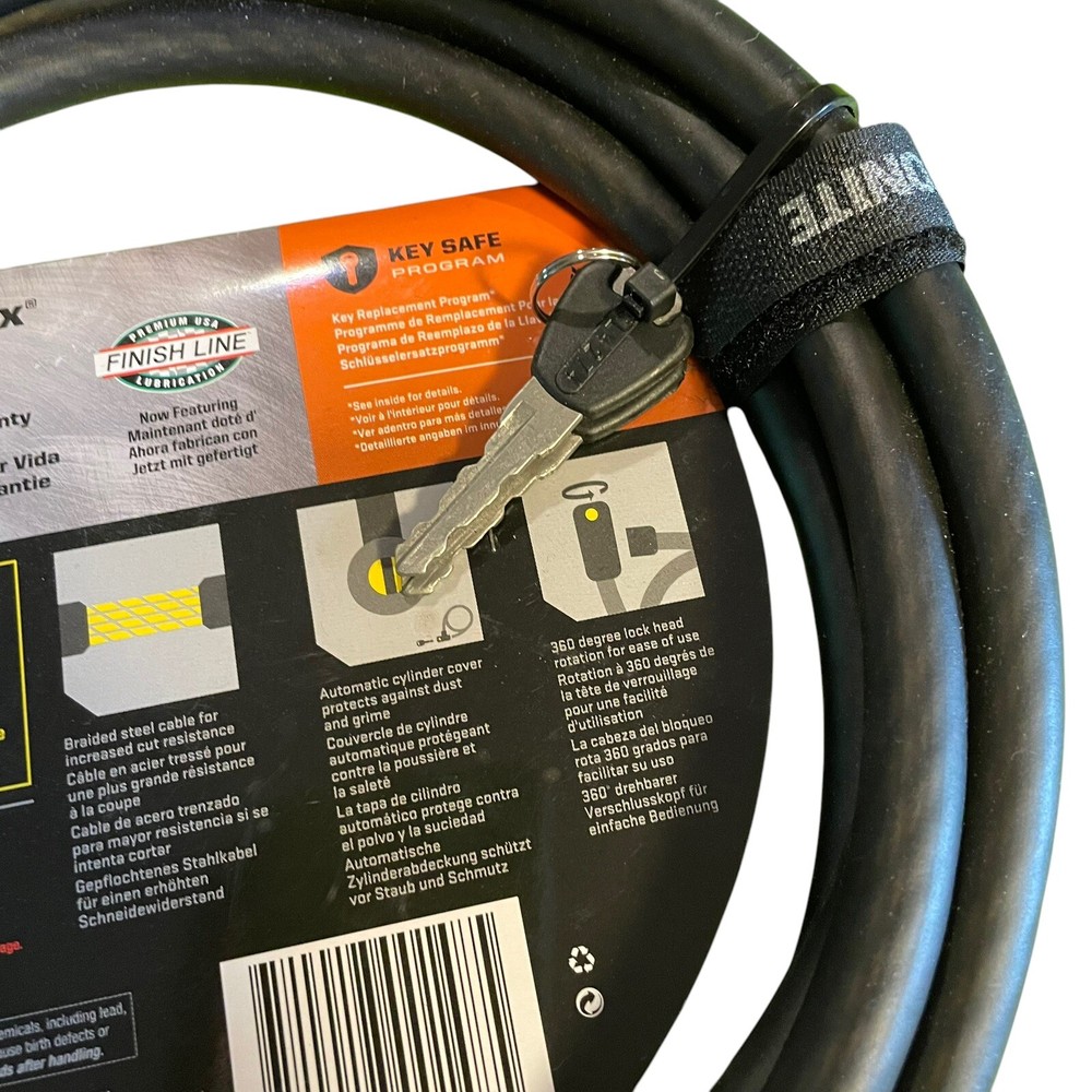 Kryptonite Kryptoflex 1230 Key Cable Bicycle Lock NEW