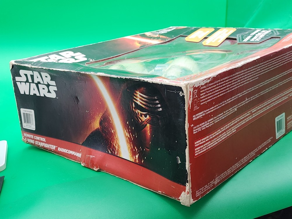 STAR WARS REMOTE CONTROL Air Hogs X-Wing Star Fighter. New Damaged Box