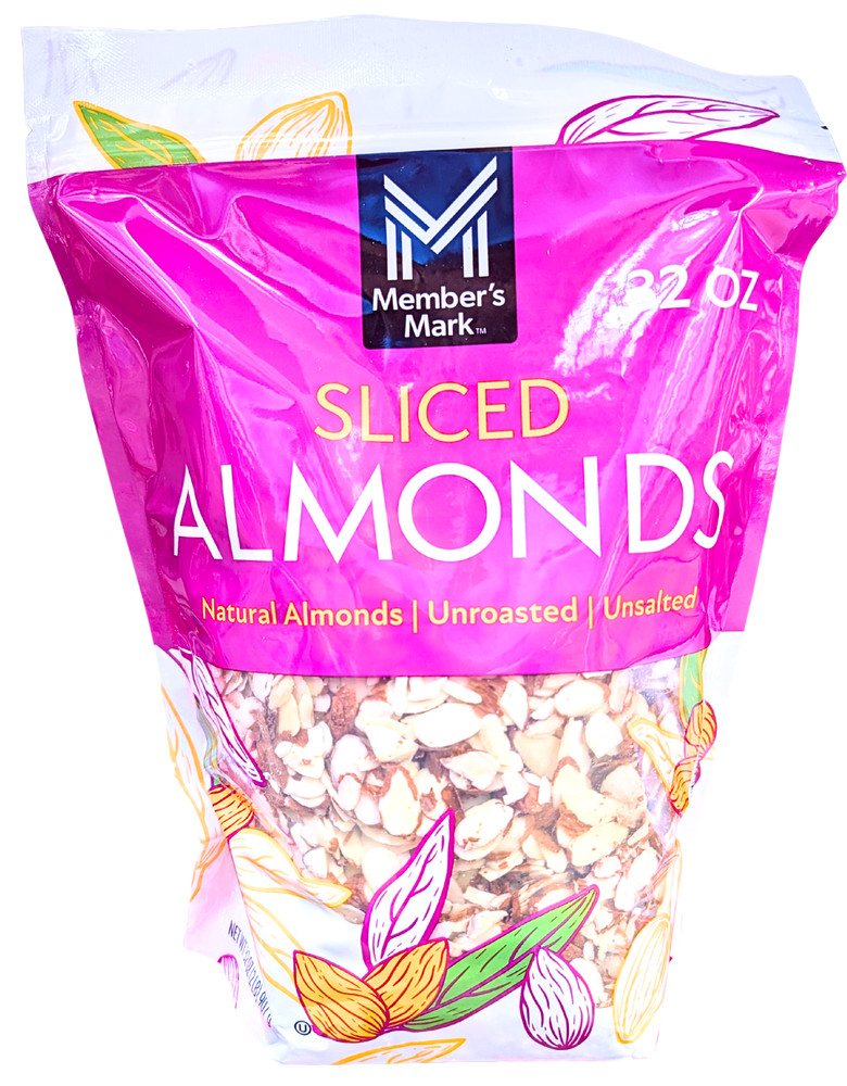 Member's Mark Sliced Almonds 32 Oz EXP 12/2028