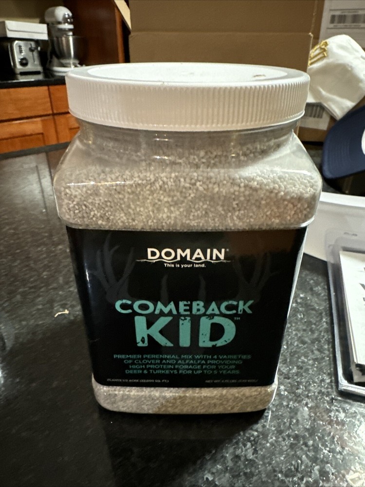 Domain Comeback Kid Food Plot Mix, 1/2 acre