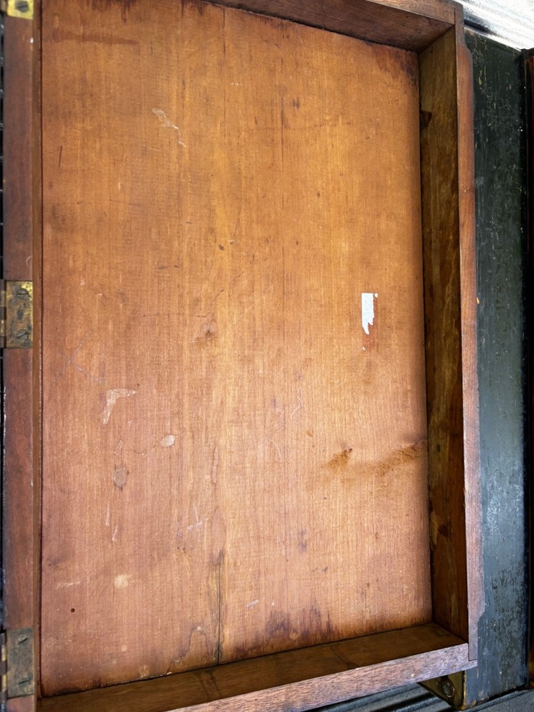 Antique Wooden Dowry Chest