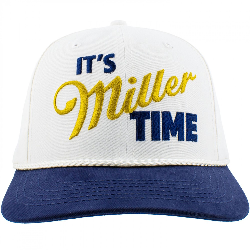 Miller - It's Miller Time Embroidered Snapback Hat Multi-Color