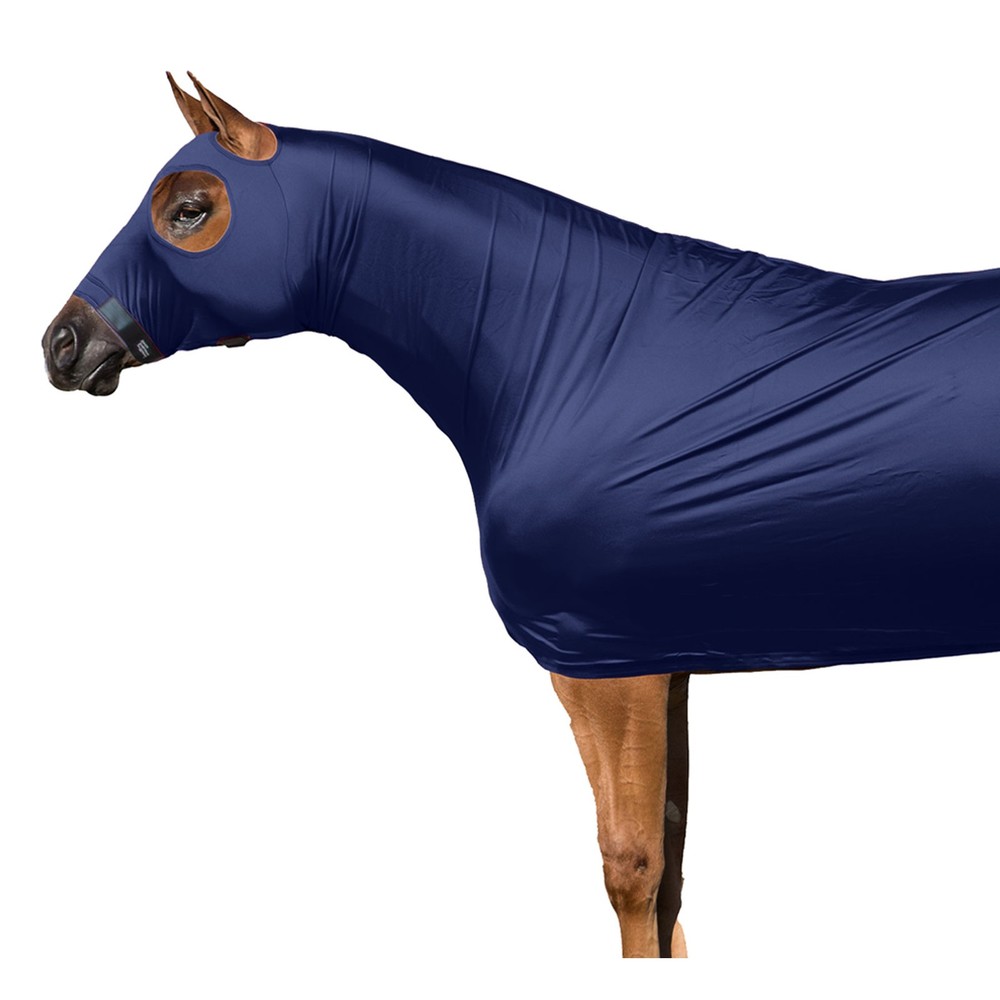 SLEAZY SLEEPWEAR Solid Full Body Navy Blanket (0812)