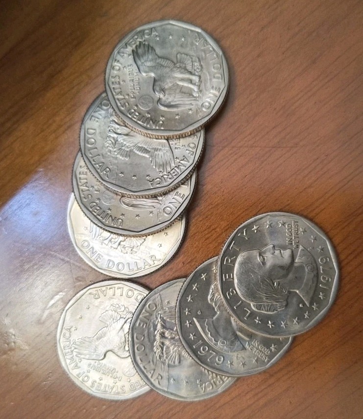 1979-D SBA$1 Susan B. Anthony Dollar