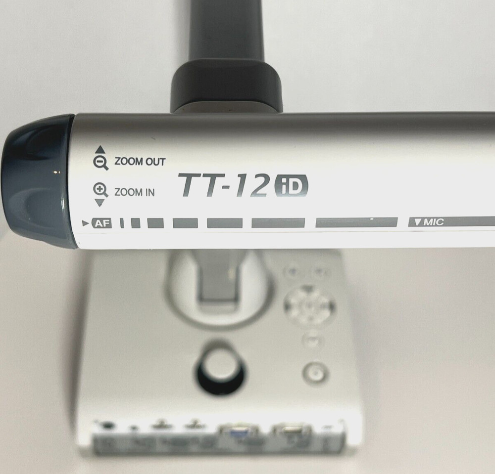 Elmo TT-12id Digital Interactive Document Visual Presenter Camera w/Accessories