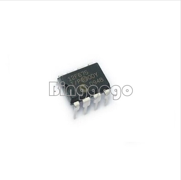 PIC12F675-I/P PIC12F675 12F675 DIP-8 Microcontroller CHIP IC