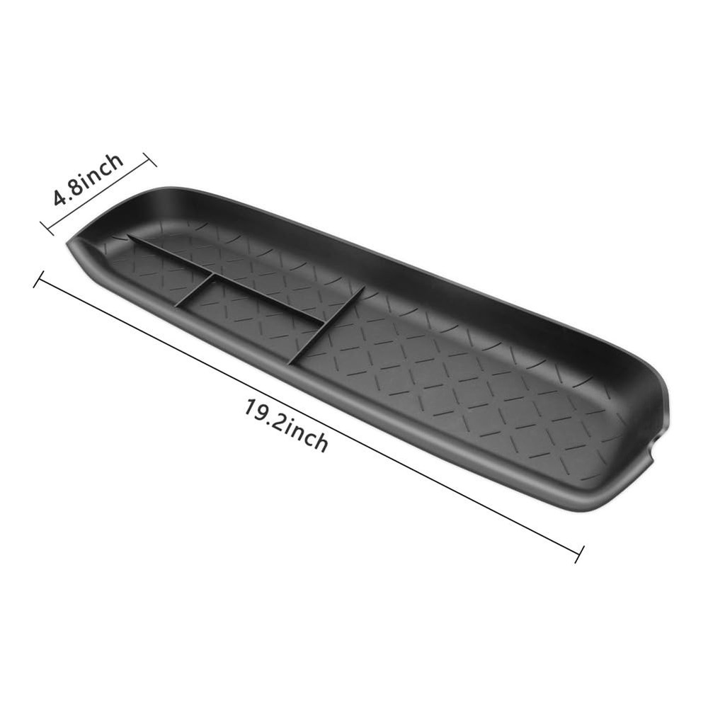 Center Console Organizer Tray Passenger Interior Storage Bin divider