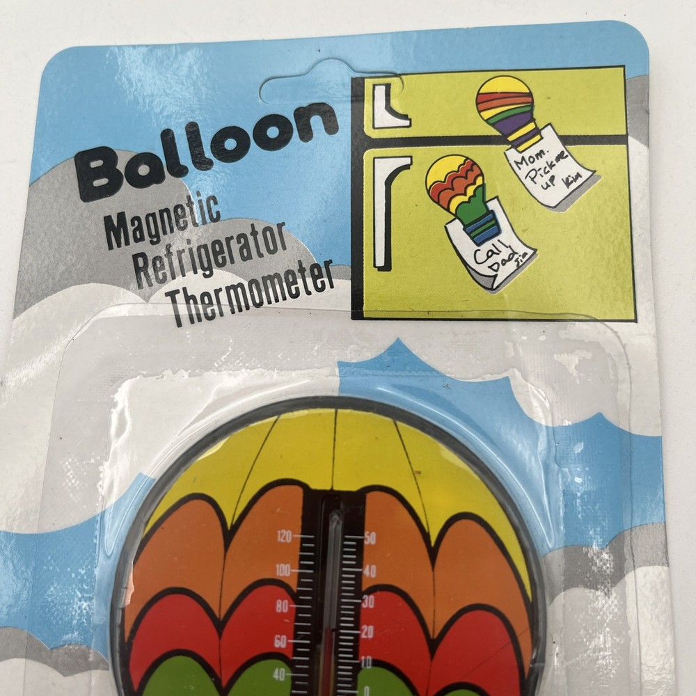 Balloon Magnetic Refrigerator Thermometer