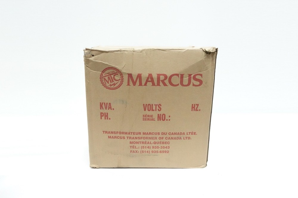 Marcus MO5KK Voltage Transformer 5000va 208v-ac 120v-ac