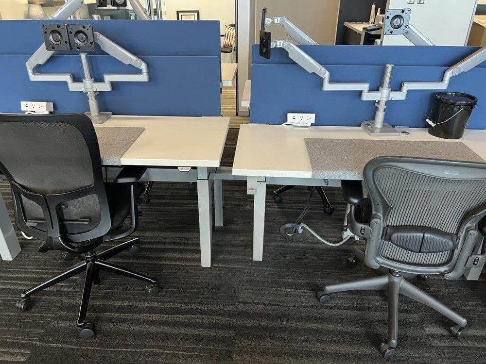 Haworth HAT 60x24 Used Office Benching