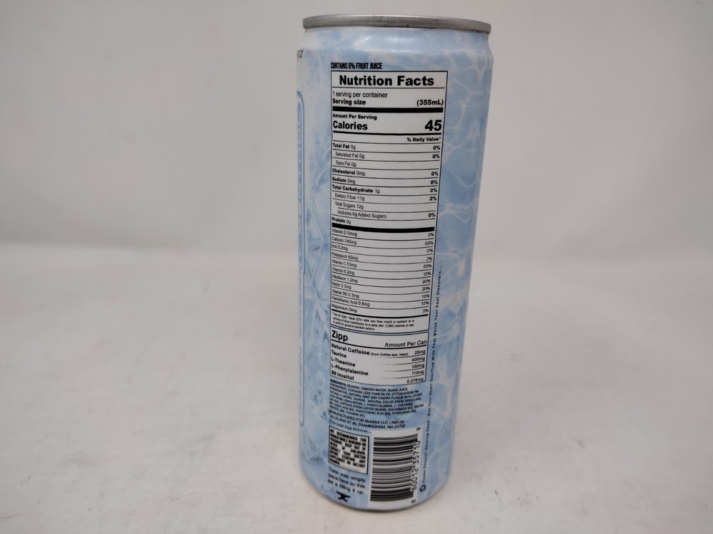 Zipp Energy Drink NEW unopened
