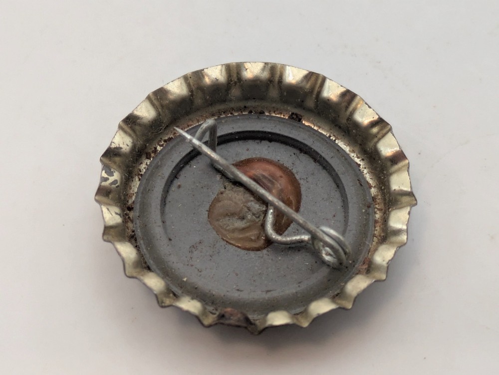 Pike Place Bottle Cap Button Pinback