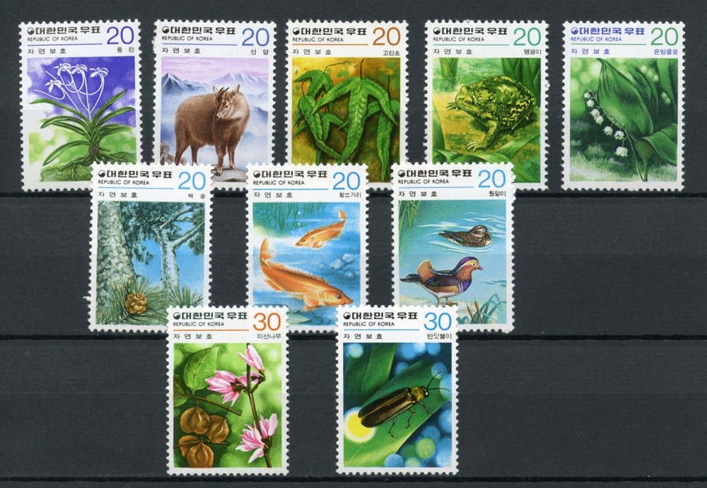 KOREA-NATURE CONSERVATION  1149-58   ES146