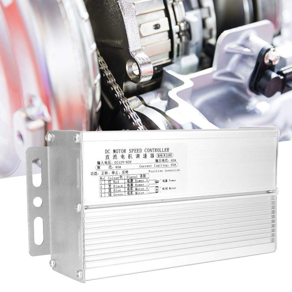 DC Brush CCW CW Motor Speed Controller 12~60V Governor Regulator...