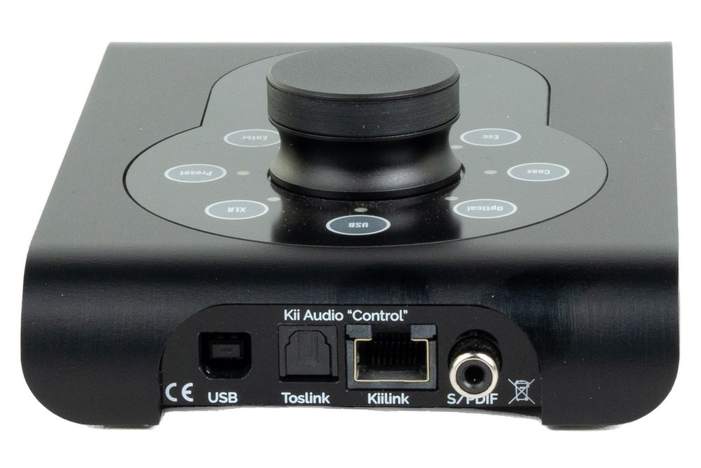 Kii Control Table Top Hardware Remote for Kii Speaker System - Black Anodized