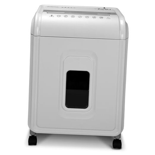 High-Security 12-Sheet Micro-Cut Paper/CD 12-Sheet MicroCut 60-Min Run Time