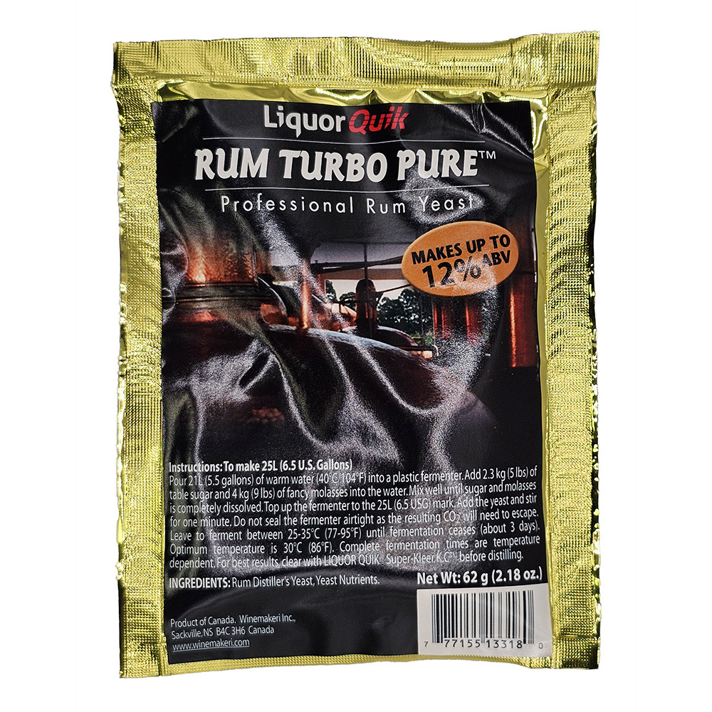 Liquor Quick Rum Turbo Pure Professional Rum Yeast