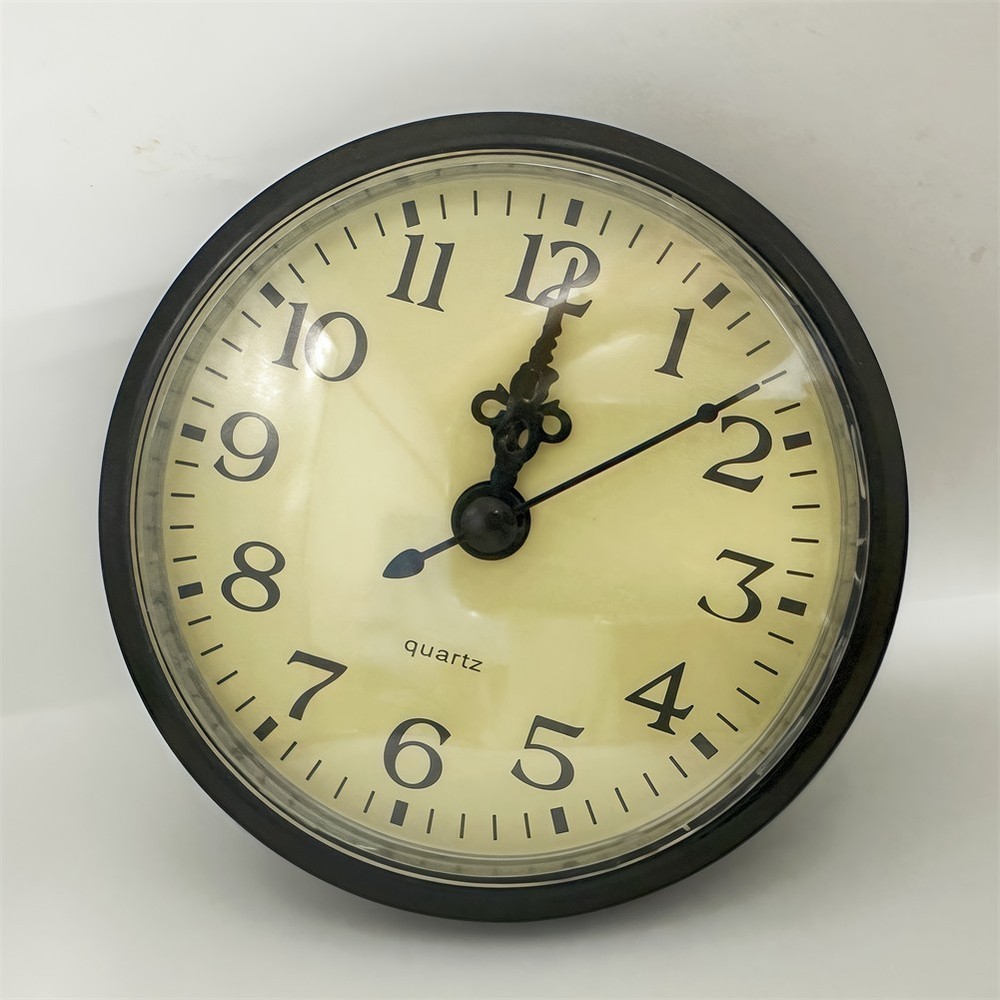 Clock Insert with Arabic Numerals for DIY Clock Design and Quick Replacement