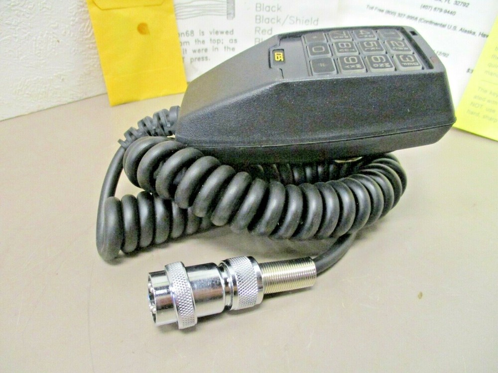 CES 805 DTMF Keypad Heavy Duty Programmable Microphone 4-Pin WPI Round Plug