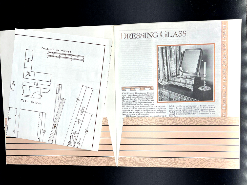 Dressing Glass Plans - Caryle Lynch