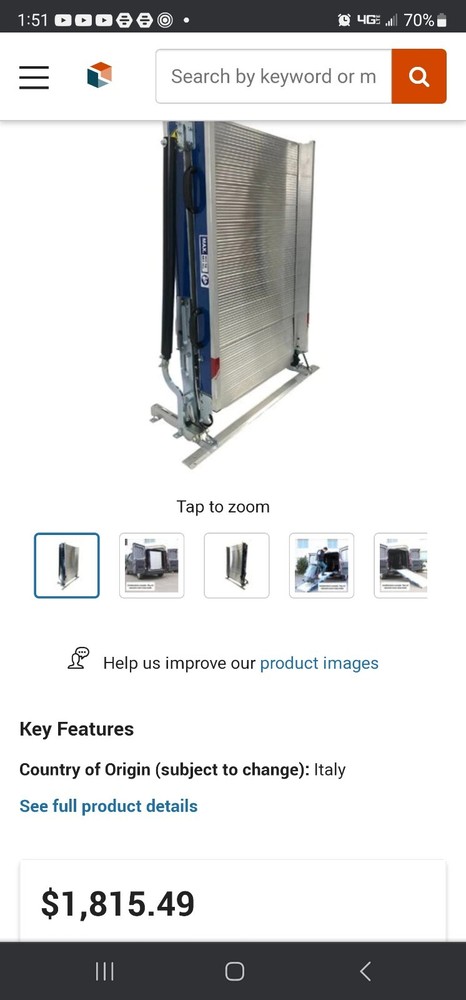 WM Aluminum Utility Ramp