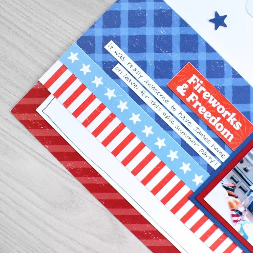 Creative Memories All-American Blast Paper Pack