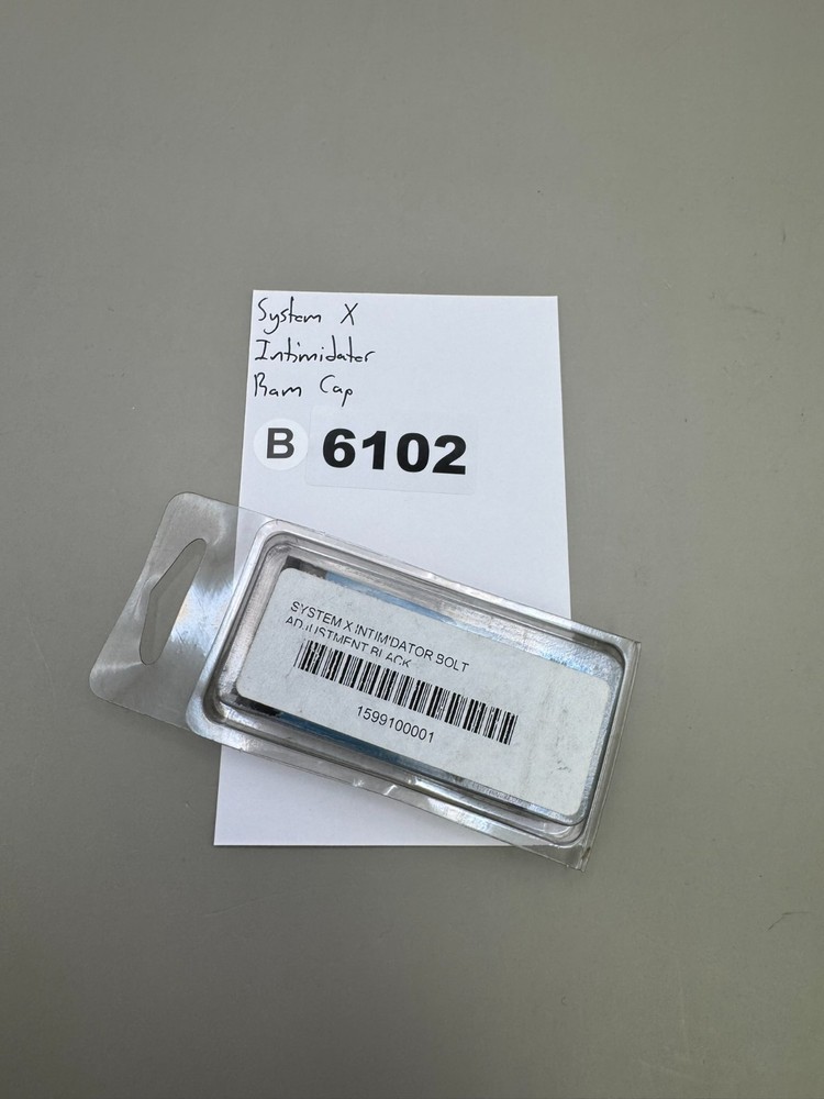 System X Intimidator Ram Cap-Gloss Black