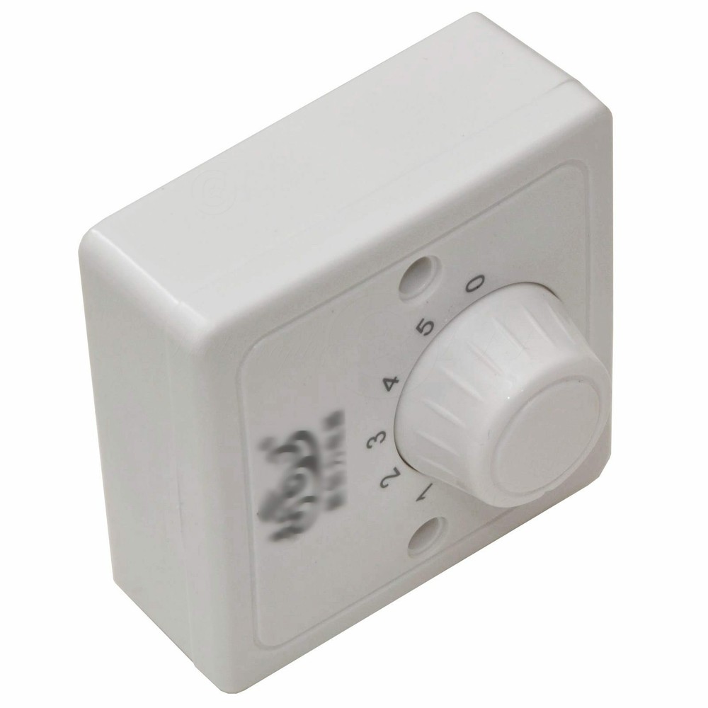 Adjust 5 Gears Capacitive Vintage Ceiling Fan Wall Mount Speed Controller Switch
