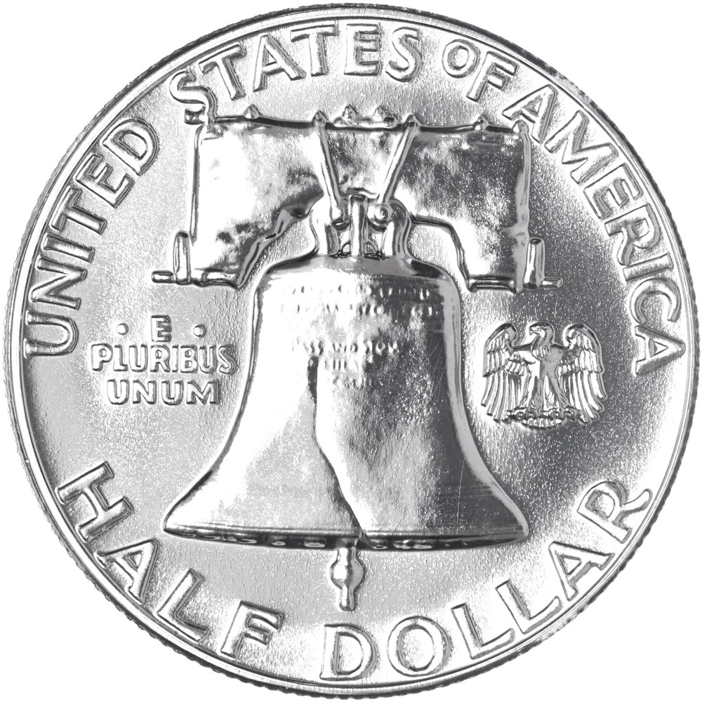 1956 (P) Franklin Half Dollar Type 2 Gem Proof 90% Silver