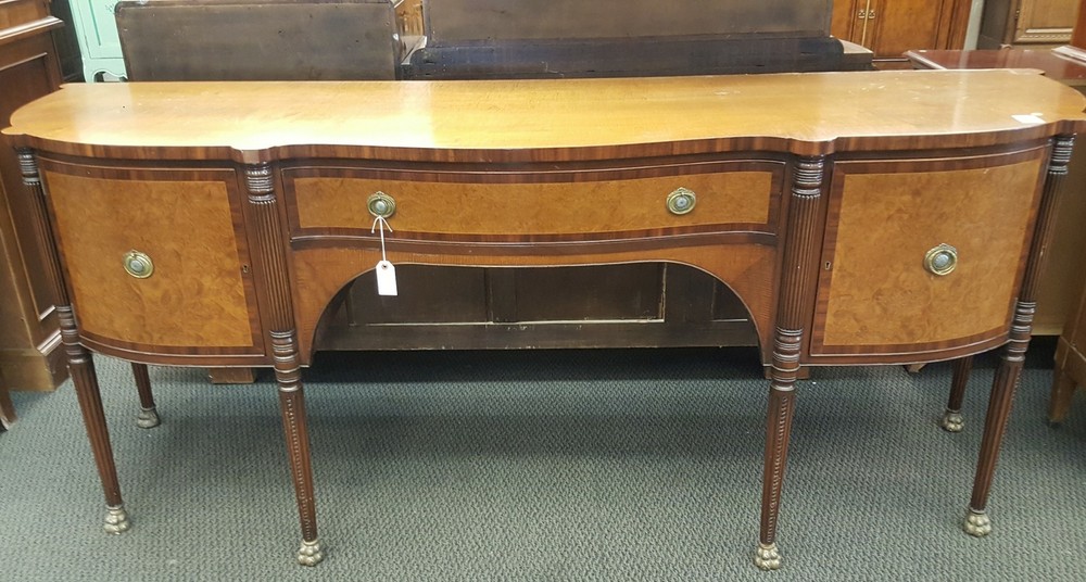Burl Walnut Sideboard