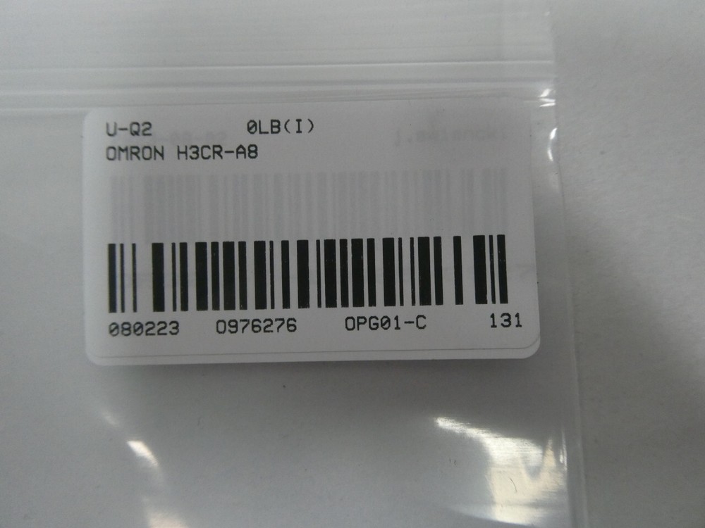Omron H3CR-A8 Timer 100-240v-ac
