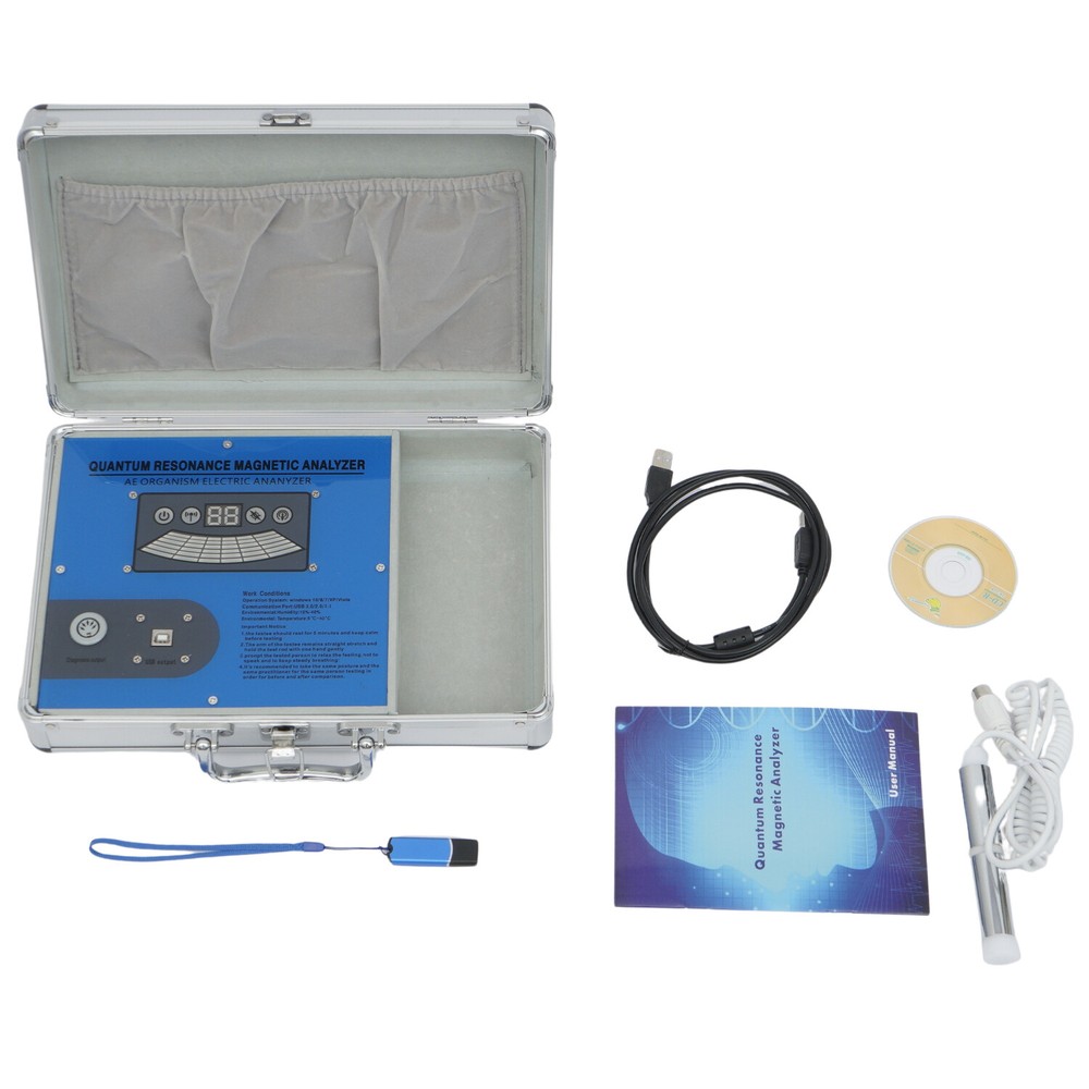 Quantum Analyzer Magnetic Bio Resonance Body Healthy Analyzer Device 45 Reports