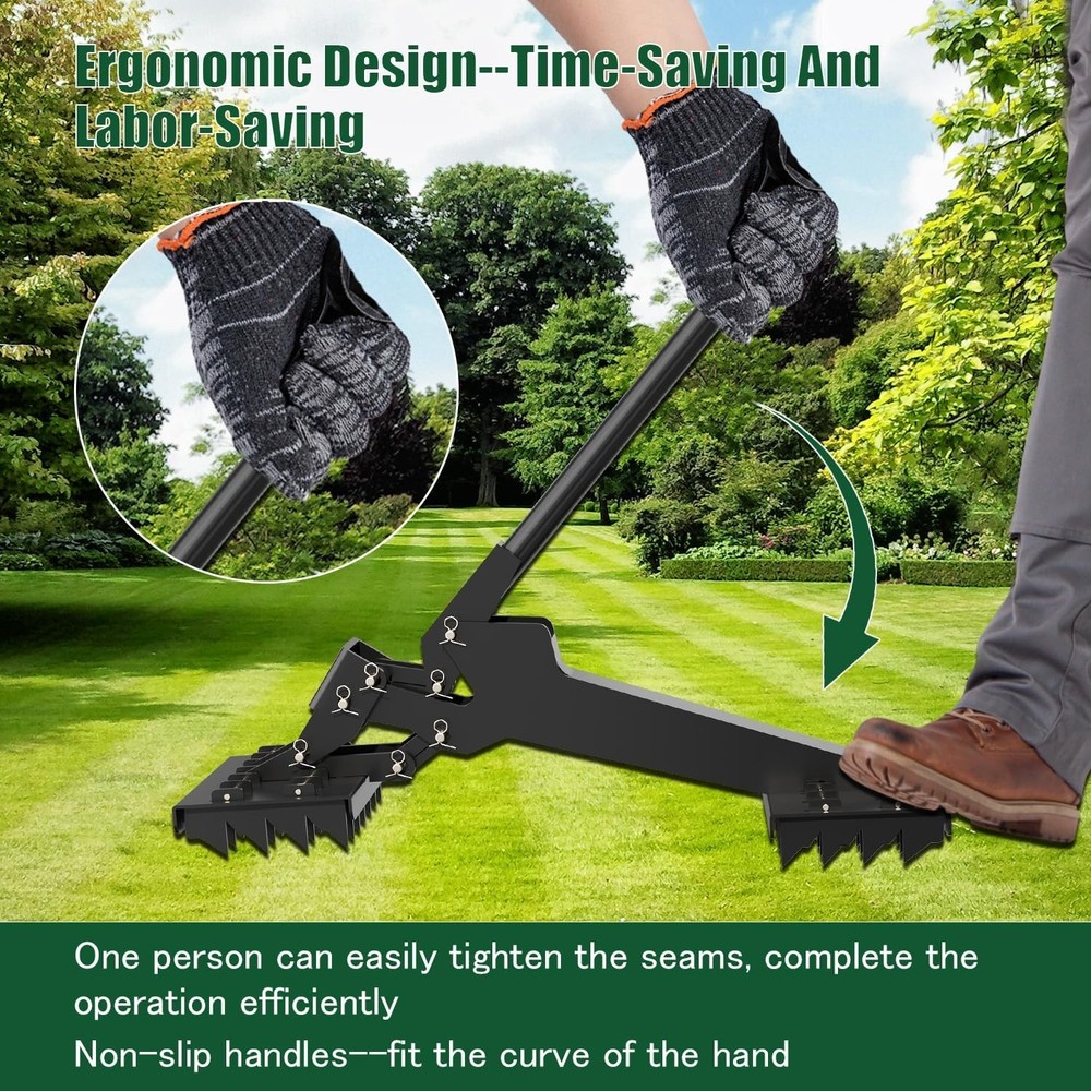 Artificial Grass Installation Tool Turf Puller Turf fix for Synthetic Turf Seam