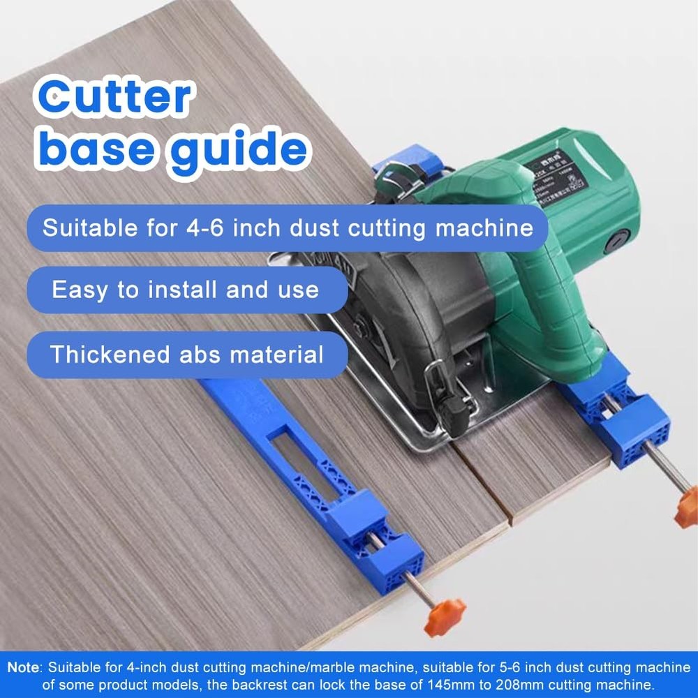 Adjustable Cutting Machine Base Guide for Electric Circular Saw Precision Tasks