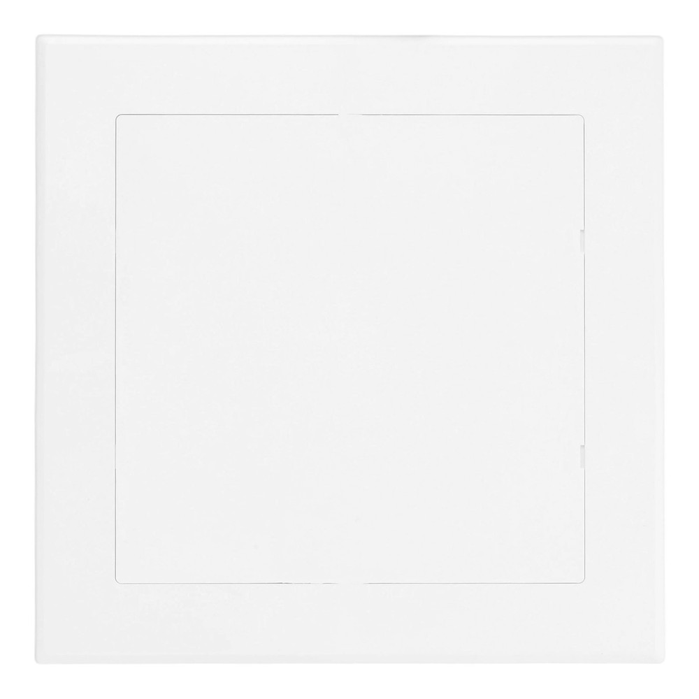 1-Pack Access Panel for Drywall, 6x6" Plastic Removable [White, Square]