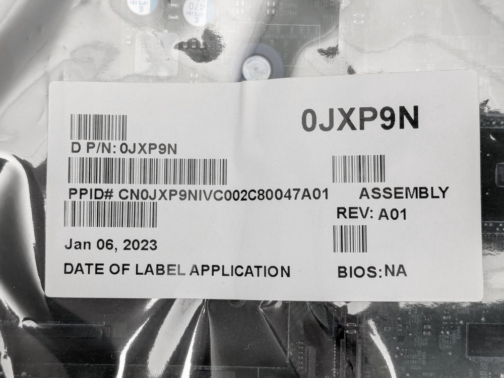 JXP9N Dell PowerEdge R640 server motherboard