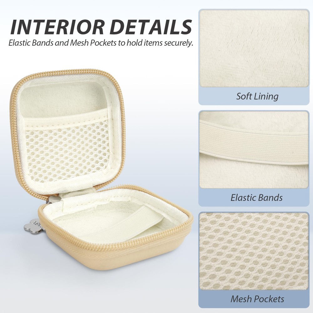 Linpr Card Reader Case for Square Contactless & Chip Light Khaki