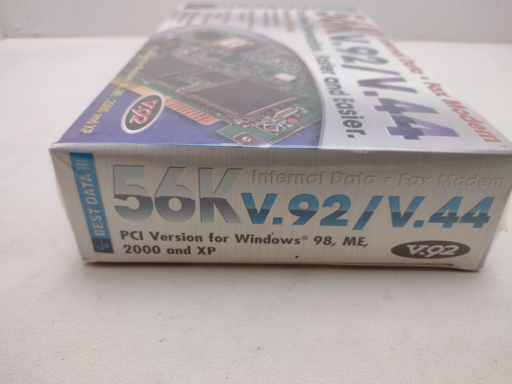 Best Data Internal Data Fax Modem 56 K v.92/v.44 New