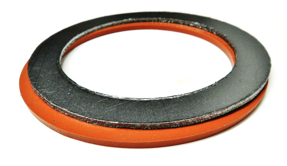 3" Gaskets Silicone Rubber & Graphite Set for Vacuum Casting Perforated Flasks