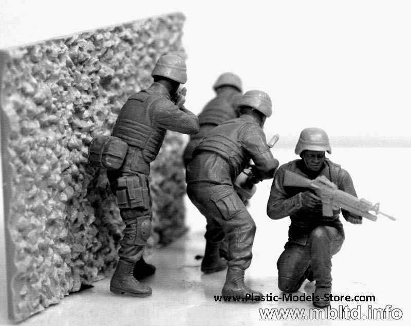 Master Box 3575 Events. Kit #1 US Marines 1/35
